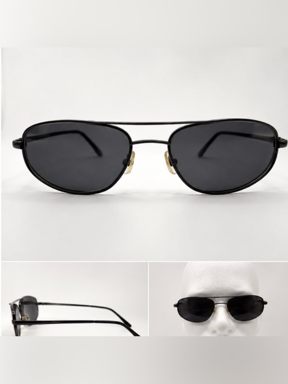 Carerra Men's Black Aviator Sunglasses - Sleek Metal Frame